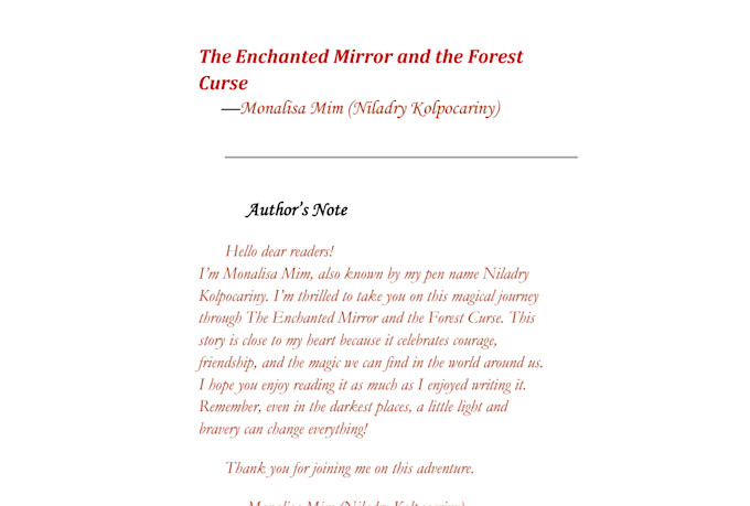 write magical and moral children stories for amazon, youtube, and gifts USA,UK
